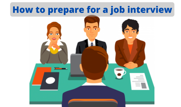 How to prepare for a job