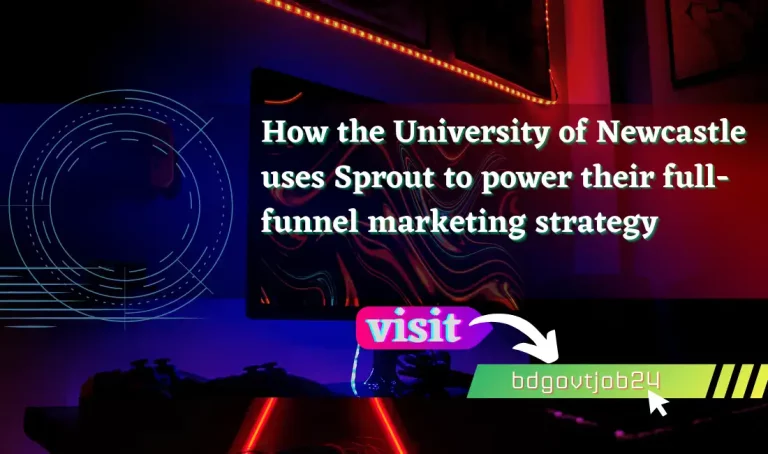 How the University of Newcastle uses Sprout to power their full-funnel marketing strategy