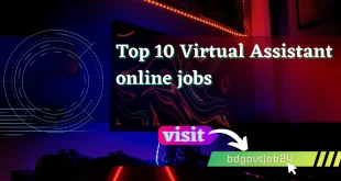 Top 10 Virtual Assistant online jobs