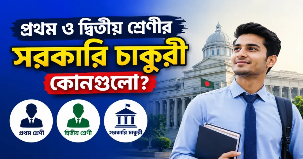 প্রথম ও দ্বিতীয় শ্রেণীর সরকারি চাকুরী.png